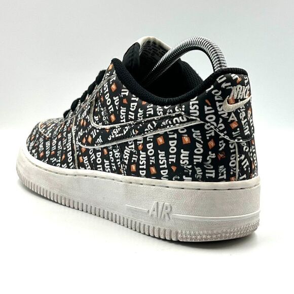 Nike Air Force 1 Low Just Do It Pack Black (GS) - Picture 6 of 13